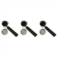 3 Set 51Mm Bottomless Coffee Reusable Filters Portafilter for Homix Ho