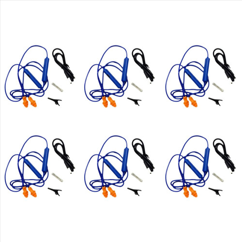 6X Ωτοασπίδες Bluetooth Ακουστικά για Εργασία, Καταστολή Θορύβου, Ακοή P