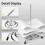 Ticket Stabber for Restaurant, 6PCS Receipt Holder Check Spindle Order 4