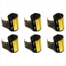 6 stuks 35mm ECN-2 kleurenfilmnegatieven 8EXP camerarol voor 135 camera's N