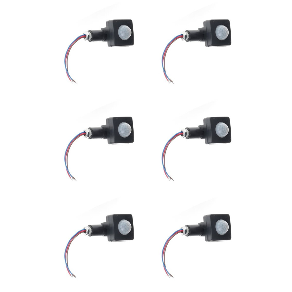 6X Ac85-665V Ip65 Motion Sensor Adjustable Pir Switch Ultrathin Led Li 4851296959031