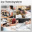 Ticket Stabber for Restaurant, 6PCS Receipt Holder Check Spindle Order 6