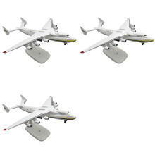 3X Metal Alloy Antonov an-225 Mriya Airplane Model 1/400 Scale Replica