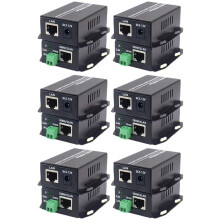 Convertitore Ethernet su doppino intrecciato 12X - Estensore di linea Ethernet per telefono