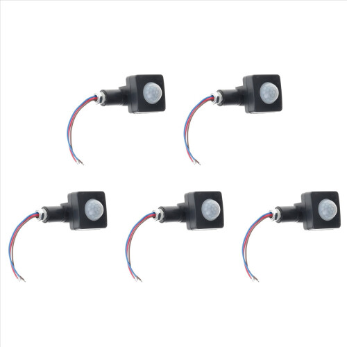 5X AC85-265V IP65 Motion Sensor Adjustable PIR Switch Ultrathin LED Li 1