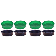 Garden Soil Sifter Planter Filter Sieve 8 Pack Rock Sand Set Compost