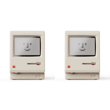 2X New Maclock Retro Clock Creativity Alarm Student Specific Wake Up A