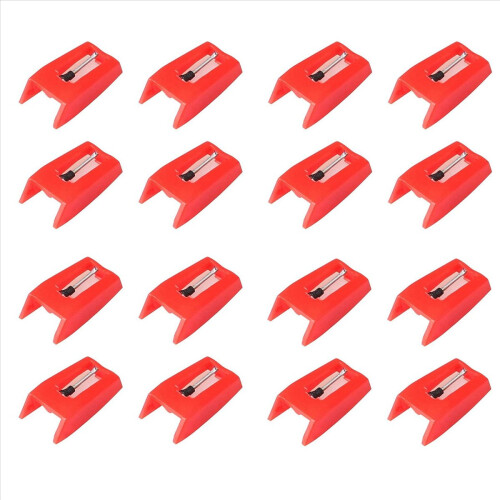 16 Pcs Record Player Needles, Universal Replacement Stylus Needles for 1
