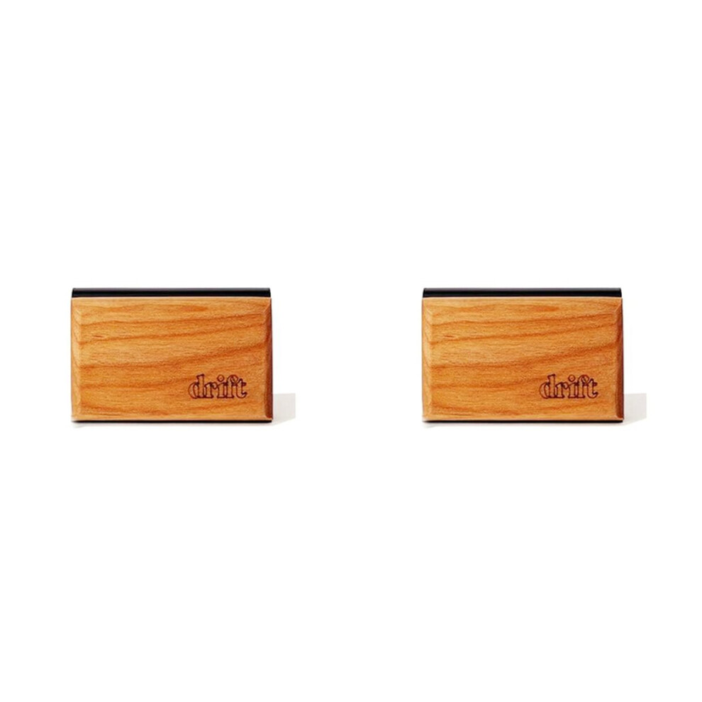 Semoic 2X Drift Car Air Freshener - Wood Odor Eliminator Amber Scent Kit