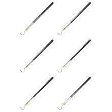 Conjunto de 6 ganchos de 155 cm para captura de cobras e répteis, ferramenta para manuseio de cobras