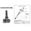 Sensor MX programável 20X 433MHz 315MHZ 2 em 1 para TS408 TS508 ITS600 5