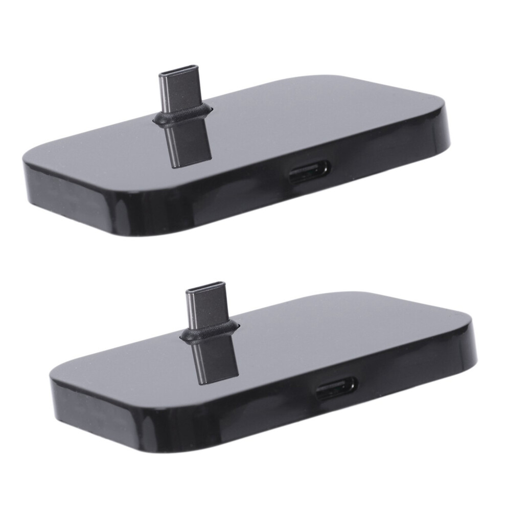 2X Mobile Phone Desktop Type-C Charger Stand Holder Cellphone Usb-C Ch 4851296967463