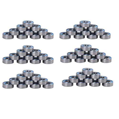 60 τεμάχια ρουλεμάν MR115 5x11x4mm για τροχό Slash Stampede 1
