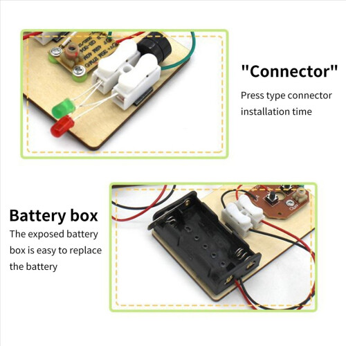 8X STEM Kits, Learn Morse Code, Build A Telegraph Machine, Electric Ci 1