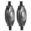 2X 3A 250V 6mm Αδιάβροχο καλώδιο διακόπτη γραμμής IP65 Στρογγυλό σύρμα Ασημί C 1