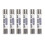 6X 1000V 500MA 6,3 x 32mm λευκή κεραμική ασφάλεια για πολύμετρο 1