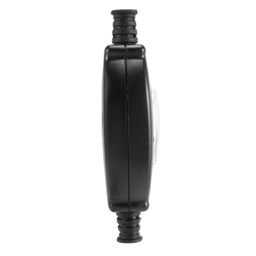 2X 3A 250V 6mm Αδιάβροχο καλώδιο διακόπτη γραμμής IP65 Στρογγυλό σύρμα Ασημί C 2