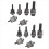 12Pcs Hand Rivet Nut Head Nuts Simple Installation Manual Riveter Rivn 1