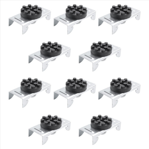 100 Pack Soundproofing Mounting Clip Sound Isolation Clips for Recordi 2