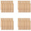 80 peças de claves rítmicas infantis de 20 cm (8 polegadas) Lummi, claves clássicas de madeira M 1
