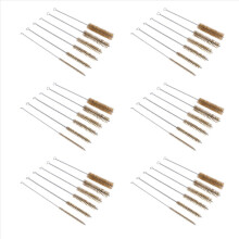 36 Pcs Brass Tube Cleaning Brush Wire Set Polishing Tool