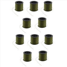 10pcs 500 M 30 LB 0.26mm Fishing Line Strength PE Braided 4 Strands Gr