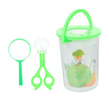 Bug Catcher Kit with Magnifier for Kids Outdoor Nature Study and Science Exploration Barrel