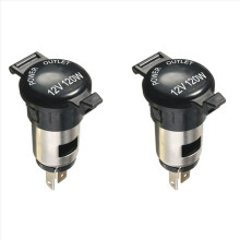 2X 12V 120W Lighter Power Socket Plug Outlet for Car Motorcycle Boat