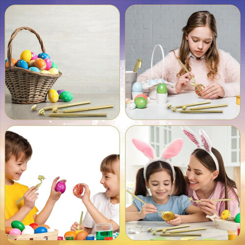 Σετ 9 στυλό σχεδίασης με ζεστό κερί Pysanka για διακοσμητικά πασχαλινά αυγά 2