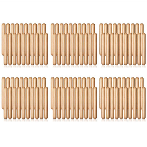 120 peças de claves rítmicas infantis de 20 cm (8 polegadas) Lummi, claves clássicas de madeira M