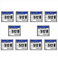 Κάρτα μνήμης Compact Flash 10X 512MB για κάμερα, διαφημιστική μηχανή, I