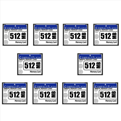 Κάρτα μνήμης Compact Flash 10X 512MB για κάμερα, διαφημιστική μηχανή, I