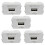 5X Phone Charging Panel USB Power Module 220V Socket 5V Transformer 2. 1