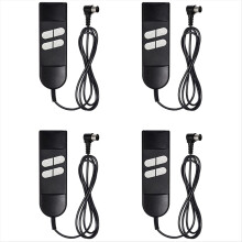 4X Electric Sofa Remote Replacement, 5 Pin 4 Button Power Recliner Rep