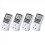4X Uk Plug Digital Timer Socket, Electrical Programmable in Switch for 1