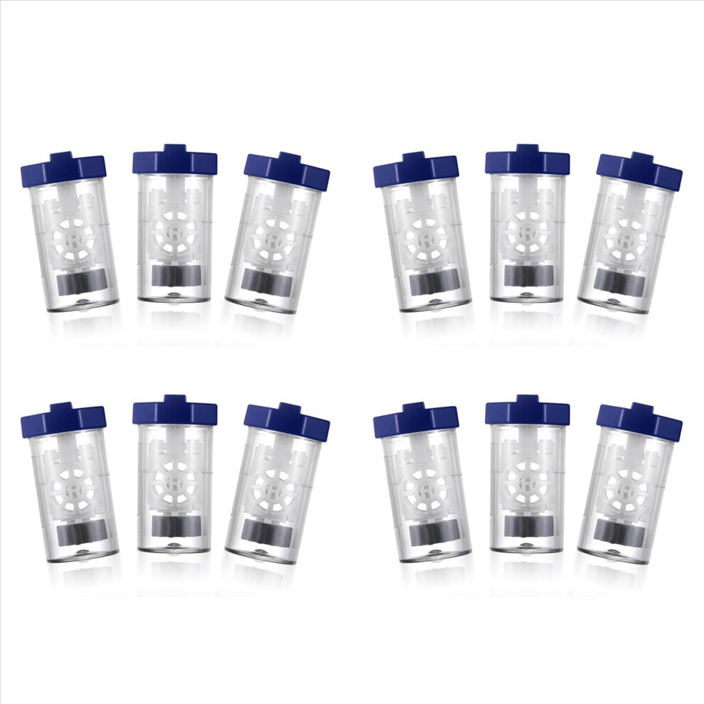 Semoic 12 Pieces Hydrogen Peroxide Contact Lens Case Cleaner, Eye Scleral Sti