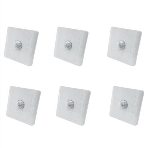 6X PIR Infrared Motion Sensor Switch 220V Auto Control LED Lamp Lighti