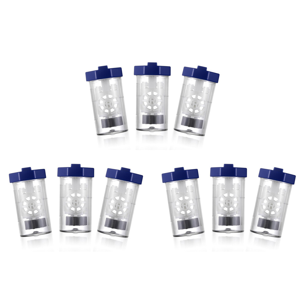 Semoic 9 Pieces Hydrogen Peroxide Contact Lens Case Cleaner, Eye Scleral Stif