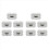 10X Phone Charging Panel USB Power Module 220V Socket 5V Transformer 2 1