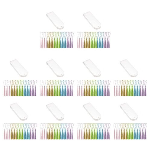 Blank Clear Acrylic Bookmarks 200Pcs Rectangle Craft Transparent Book