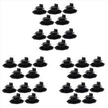 Paquete de 30 bases de pedestal de soporte de cubierta ajustables para plataformas flotantes