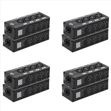 4 Pair Channel XLR/ Audio RJ45 Cat5/Cat6 Ethernet Extender XLR Transce
