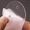 Blank Clear Acrylic Bookmarks 200Pcs Rectangle Craft Transparent Book 3