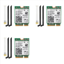 3X AX211NGW WiFi 6E Tri Band 2.4G/5G/6Ghz Wireless Network Wifi Card B