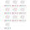 500 Strips Paint Pots Strips,300 2Ml/0.07 Oz Empty Cup with Lids, for 1