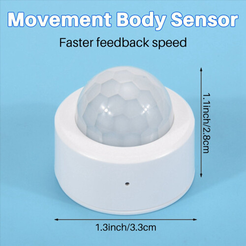 4X Tuya Zigbee PIR Motion Sensor Human Body Smart Life Control Works w 2