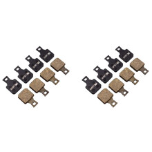 8 pares de pastillas de freno de disco de resina para bicicleta, compatibles con pinzas MT5 y MT7, Sport EX