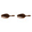 2X Solid Wood Coffee Bean Spoon Shovel Black Walnut Whole Digging Tea 1