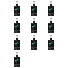 10X Wireless Charging Receiver Universal Fast Charger Adapter(for Micr