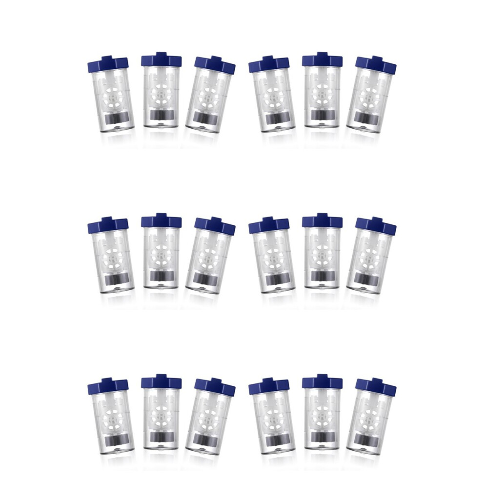 Semoic 18 Pieces Hydrogen Peroxide Contact Lens Case Cleaner, Eye Scleral Sti